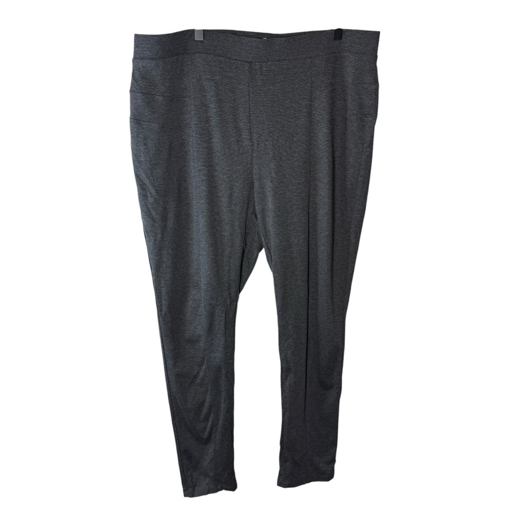 Pennington's Grey Pull on Leggings Size 2X